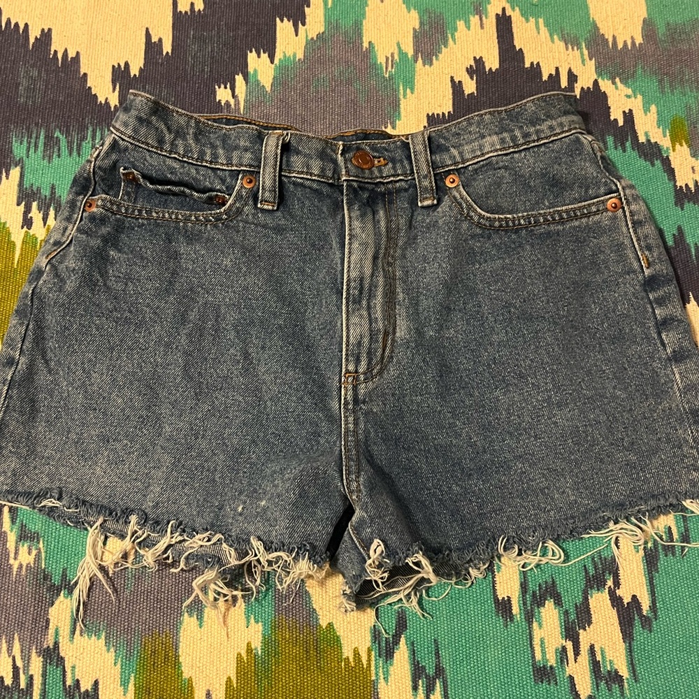 Pink Victorias Secret Jean Shorts
